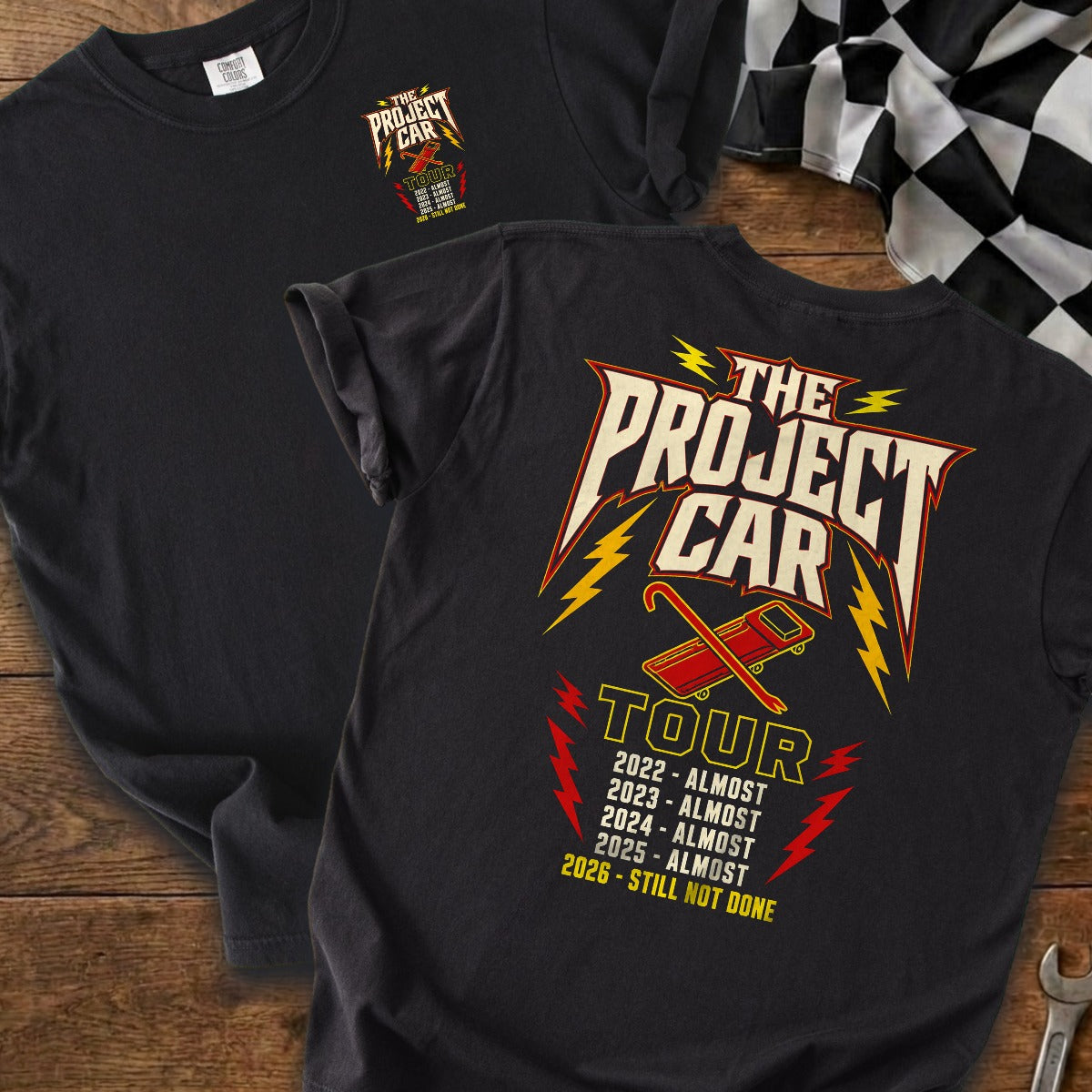 Black | Front & Back