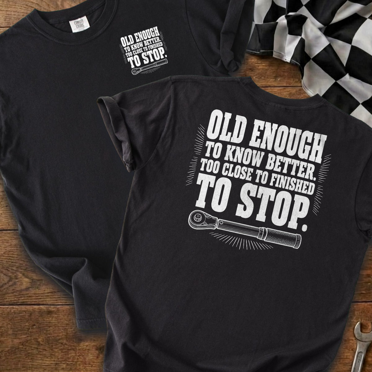 Black | Front & Back