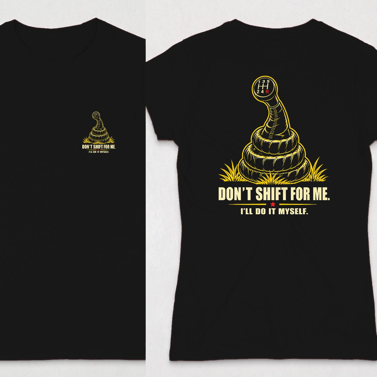 Black | Front & Back