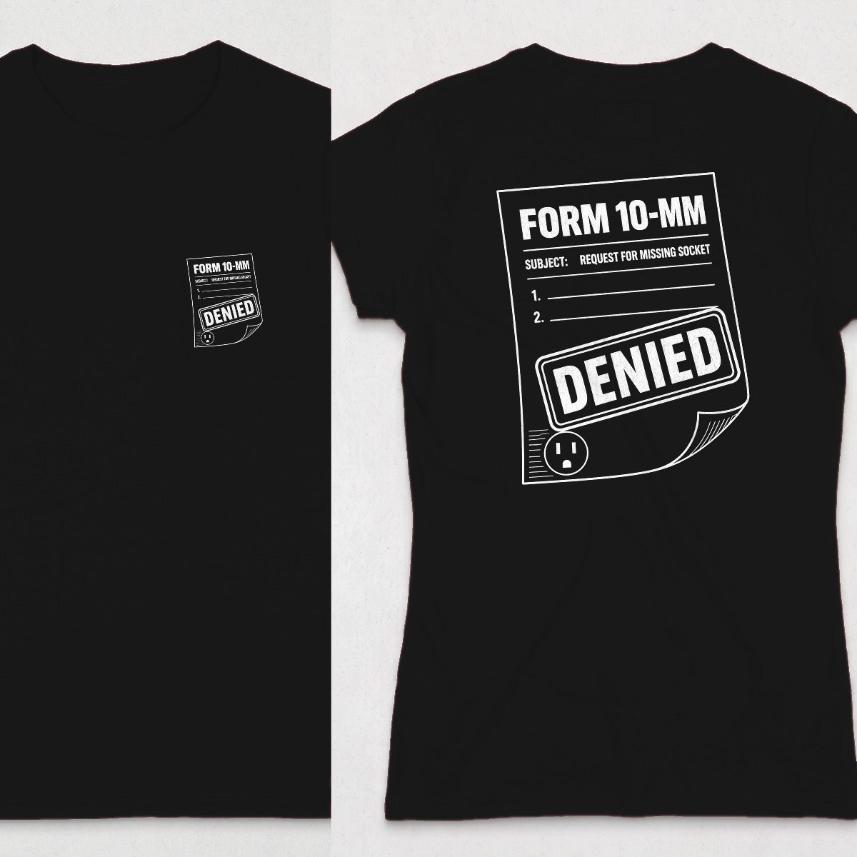 Black | Front & Back