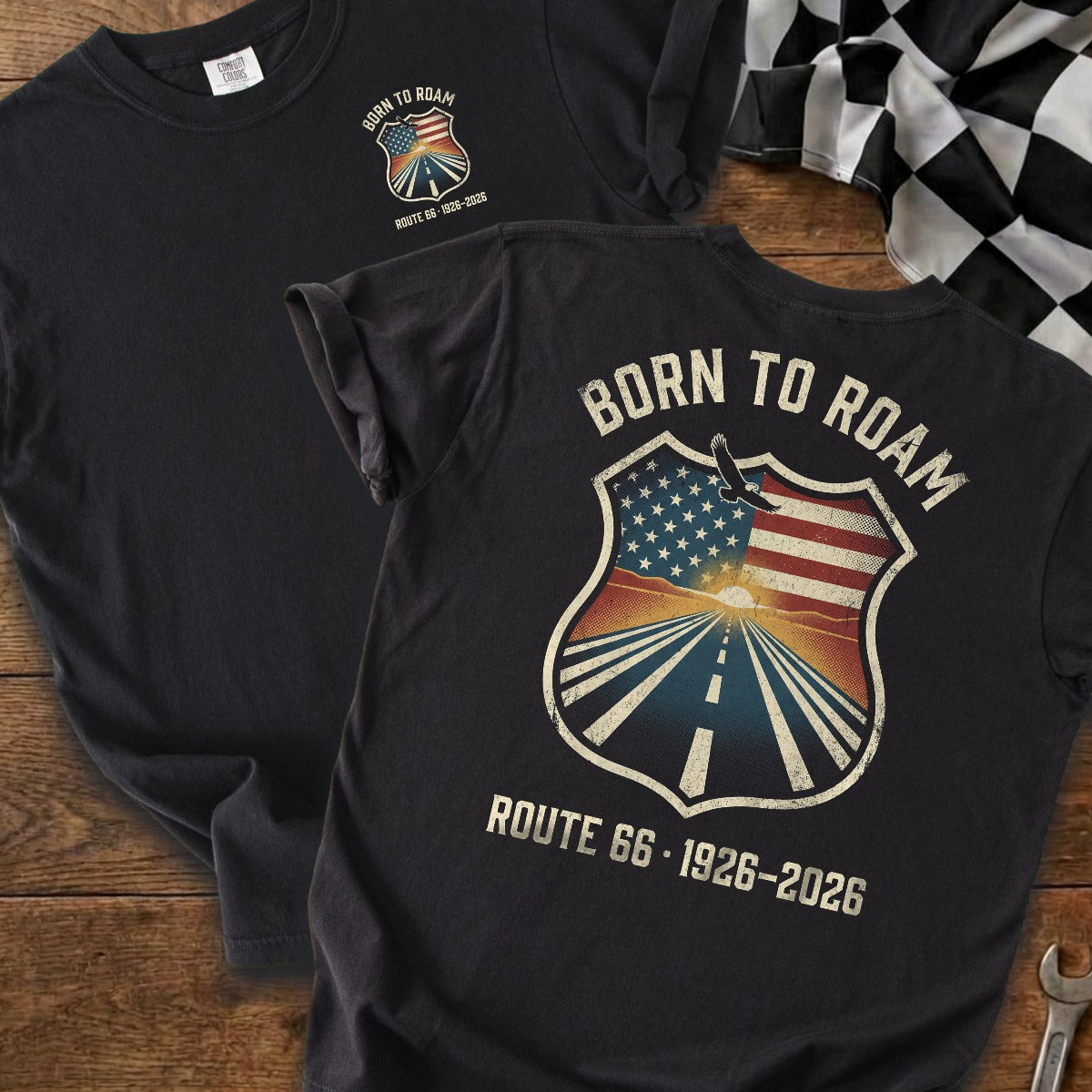 Black | Front & Back