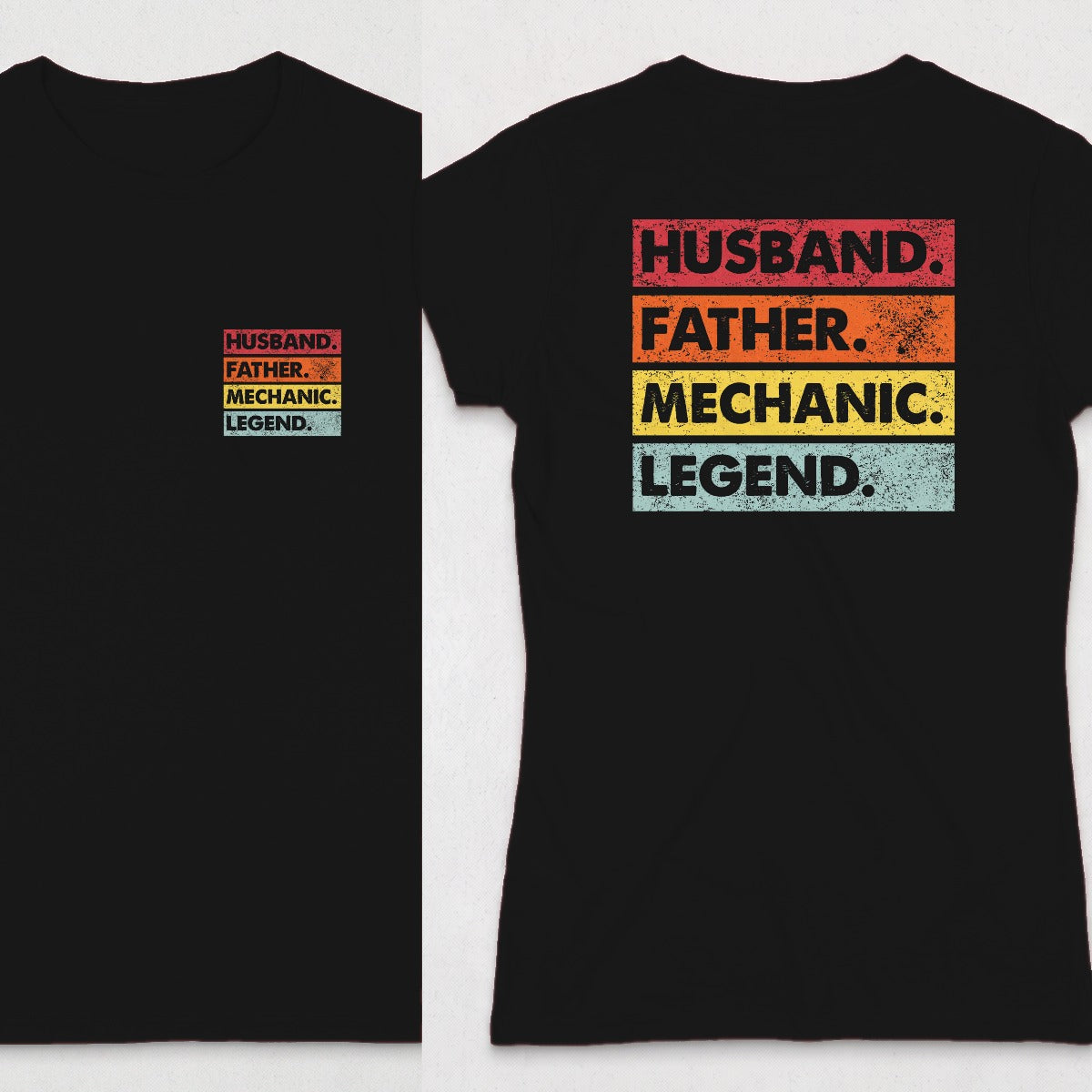 Black | Front & Back