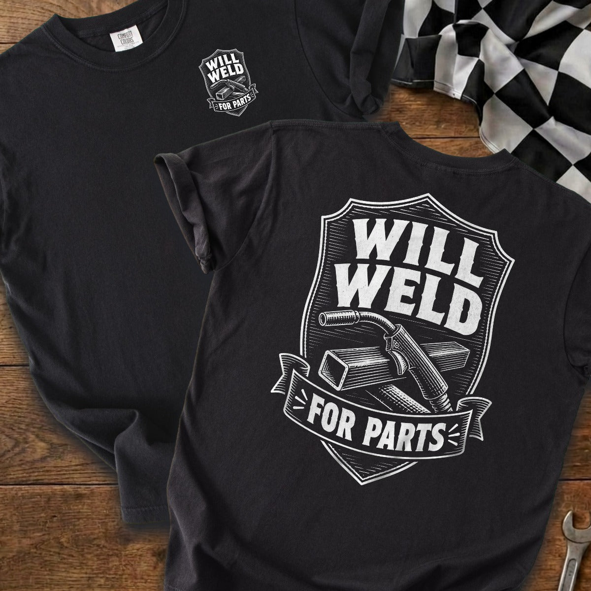 Black | Front & Back