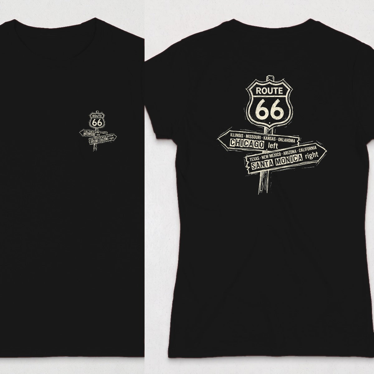 Black | Front & Back
