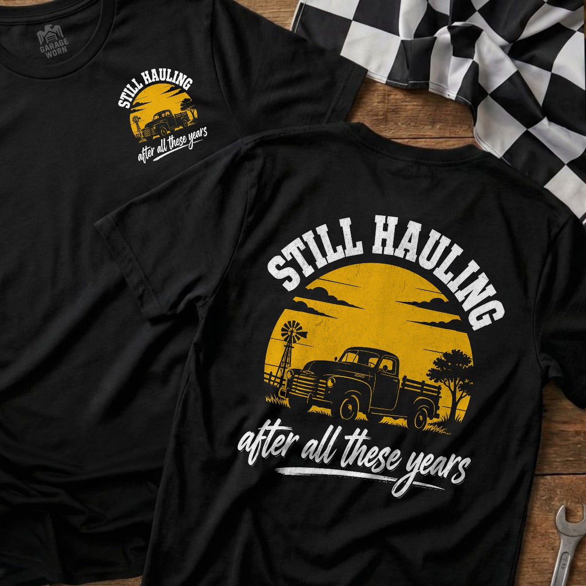 Black | Front & Back
