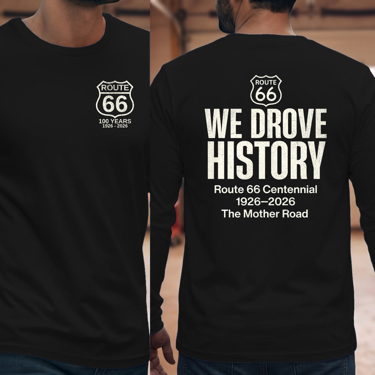 Black | Left Chest + Back