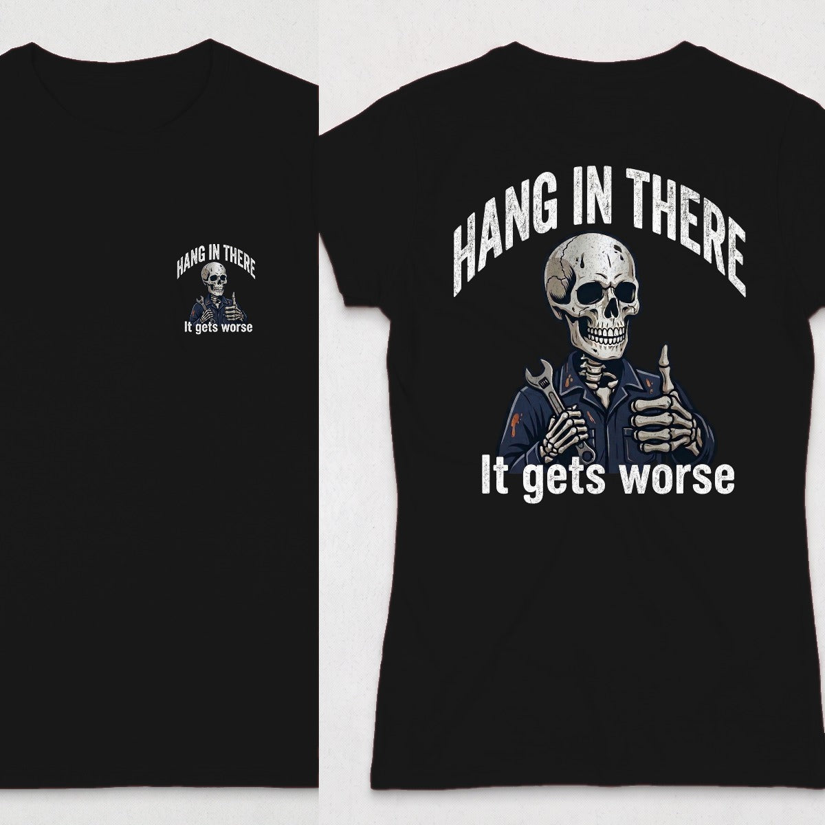 Black | Front & Back
