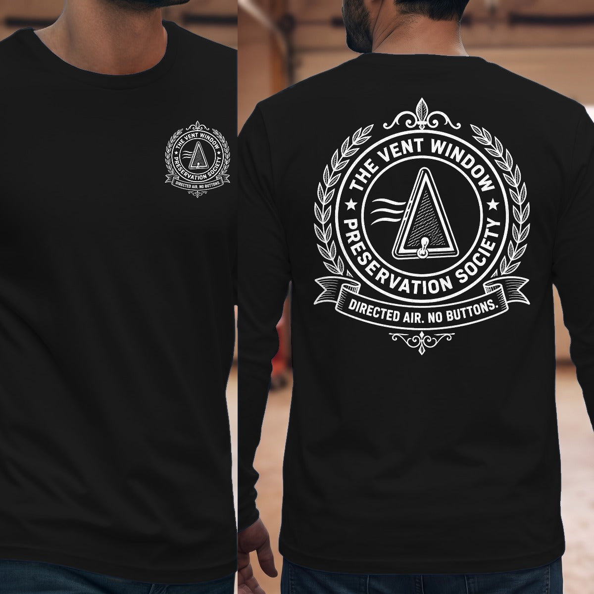 Black | Front & Back