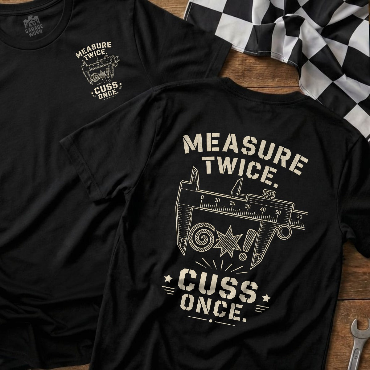 Black | Front & Back