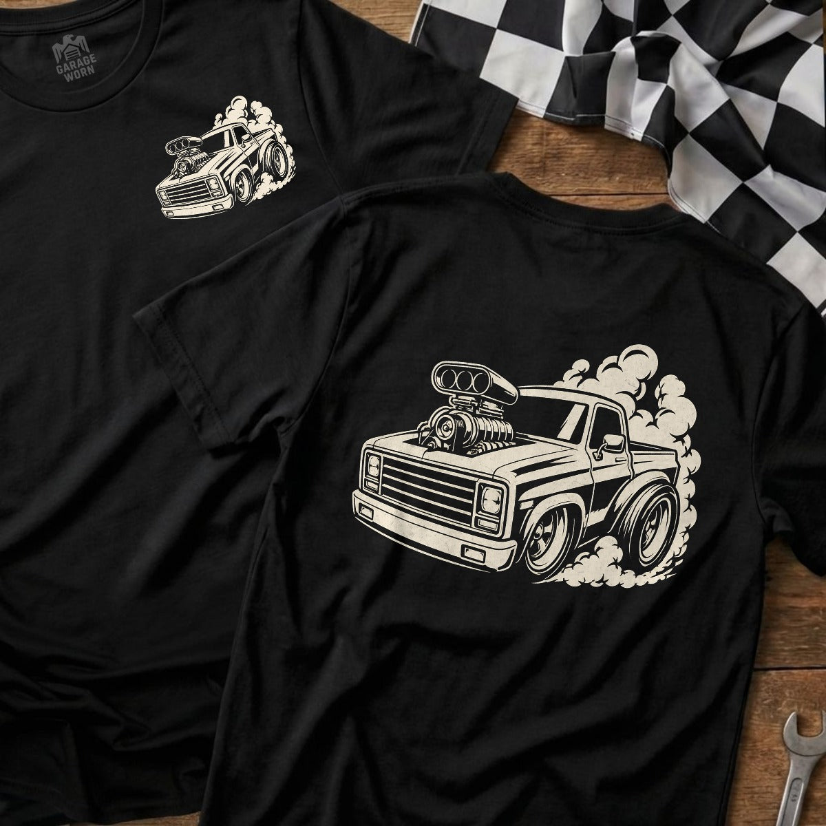 Black | Front & Back