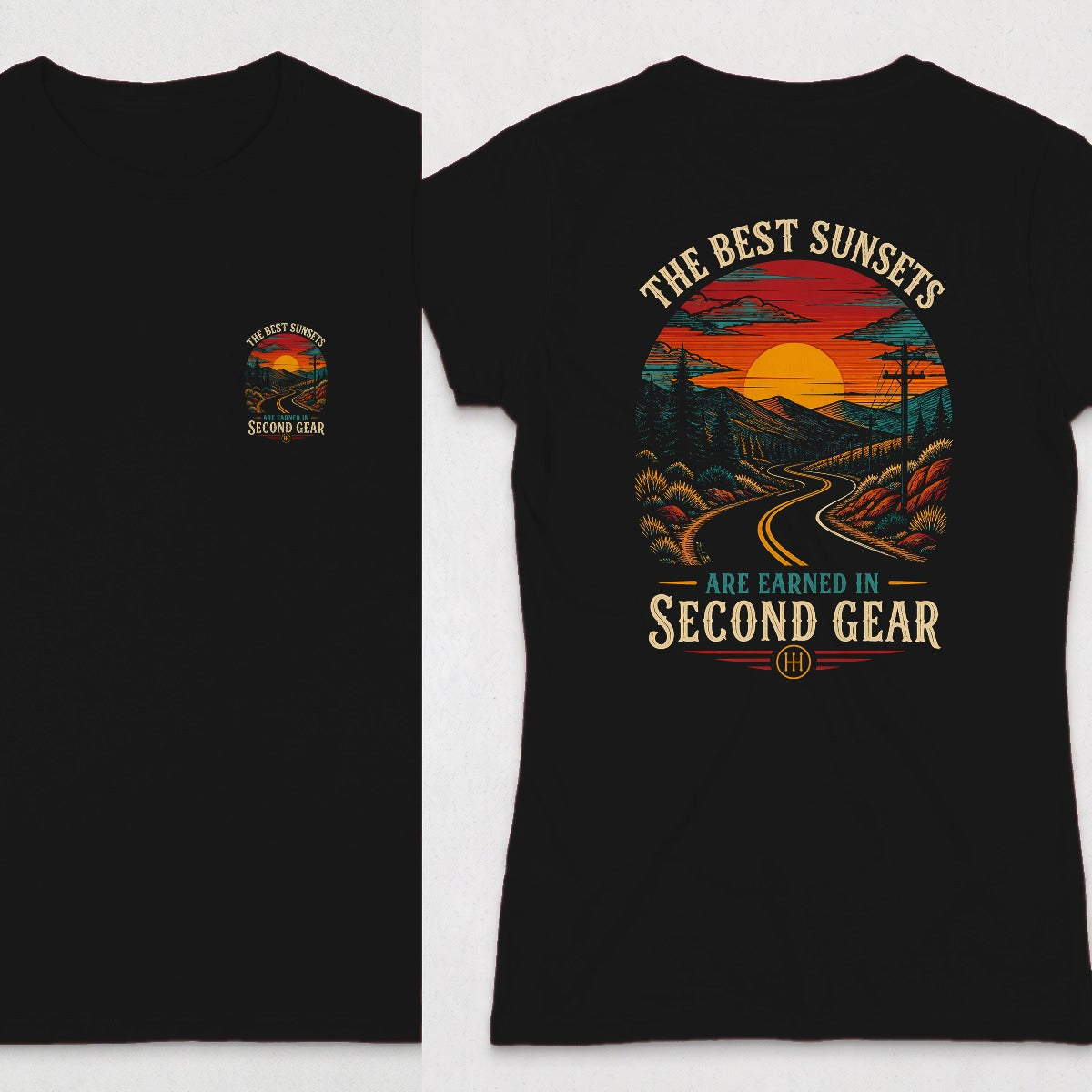 Black | Front & Back