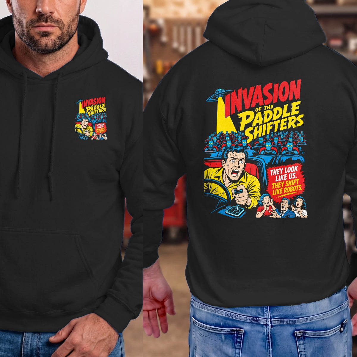 Black | Front & Back