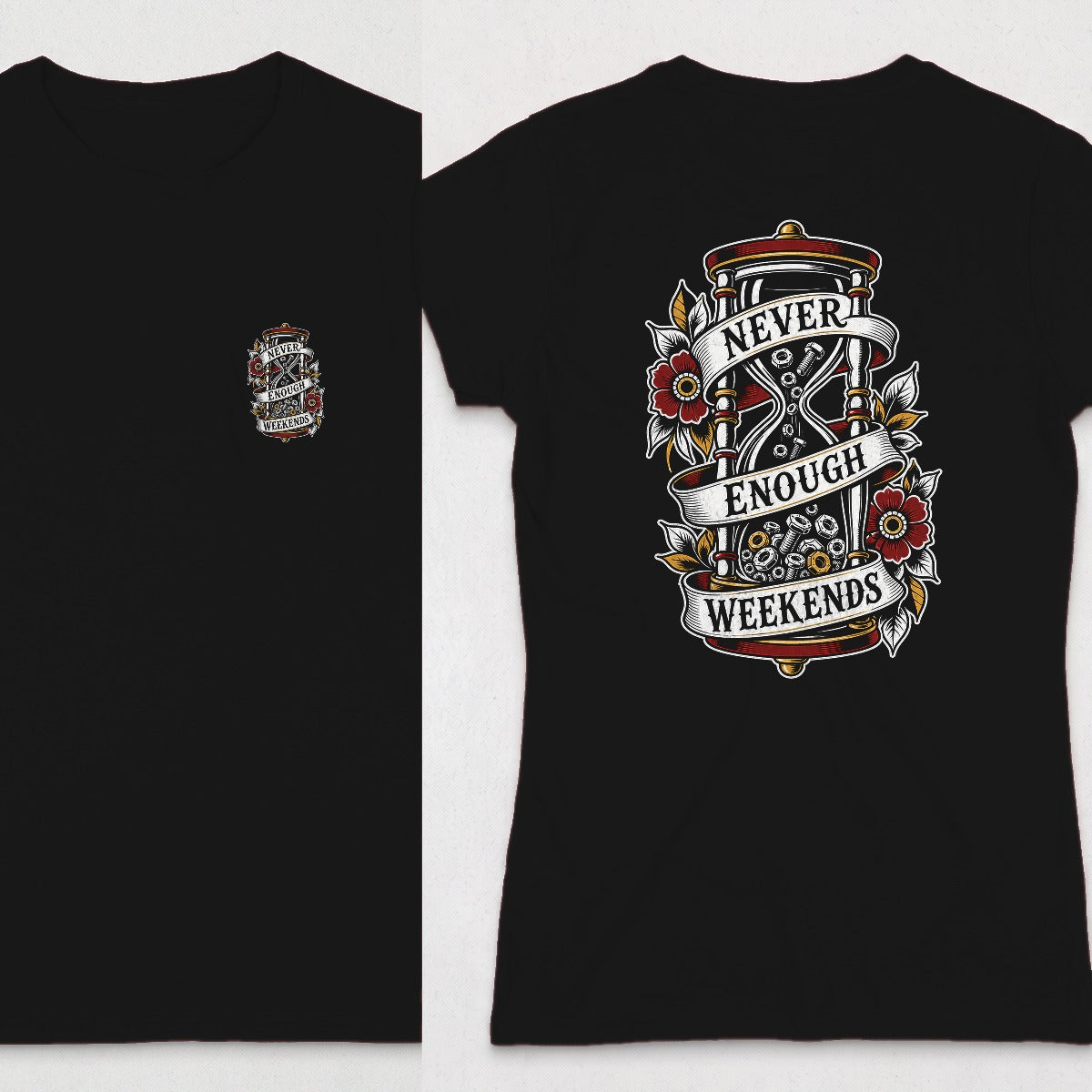 Black | Front & Back