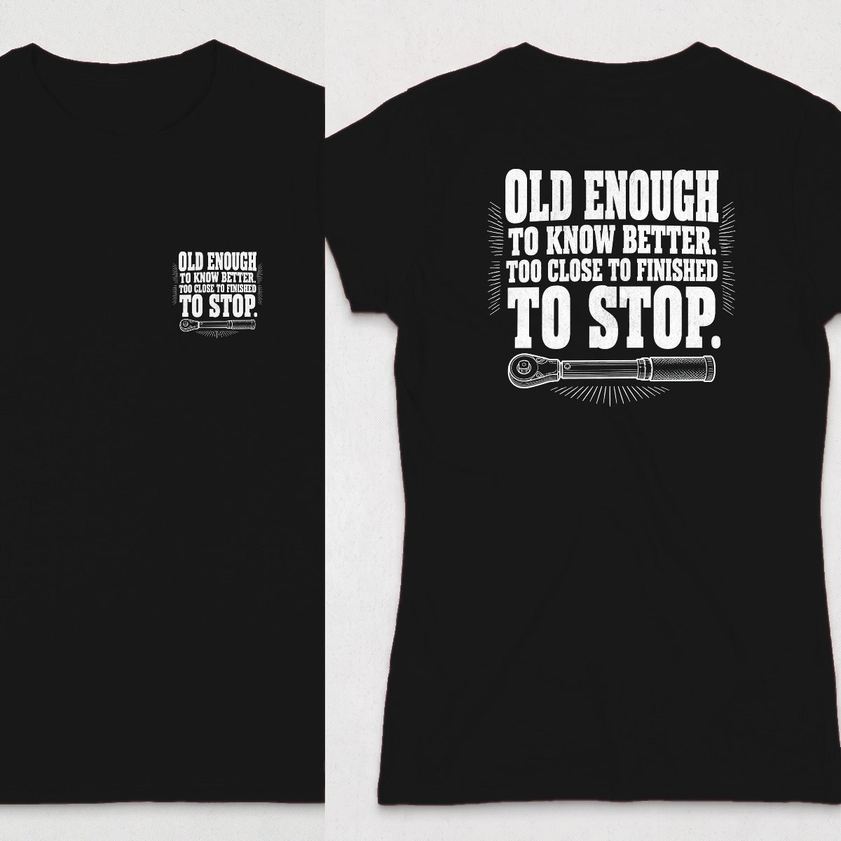Black | Front & Back