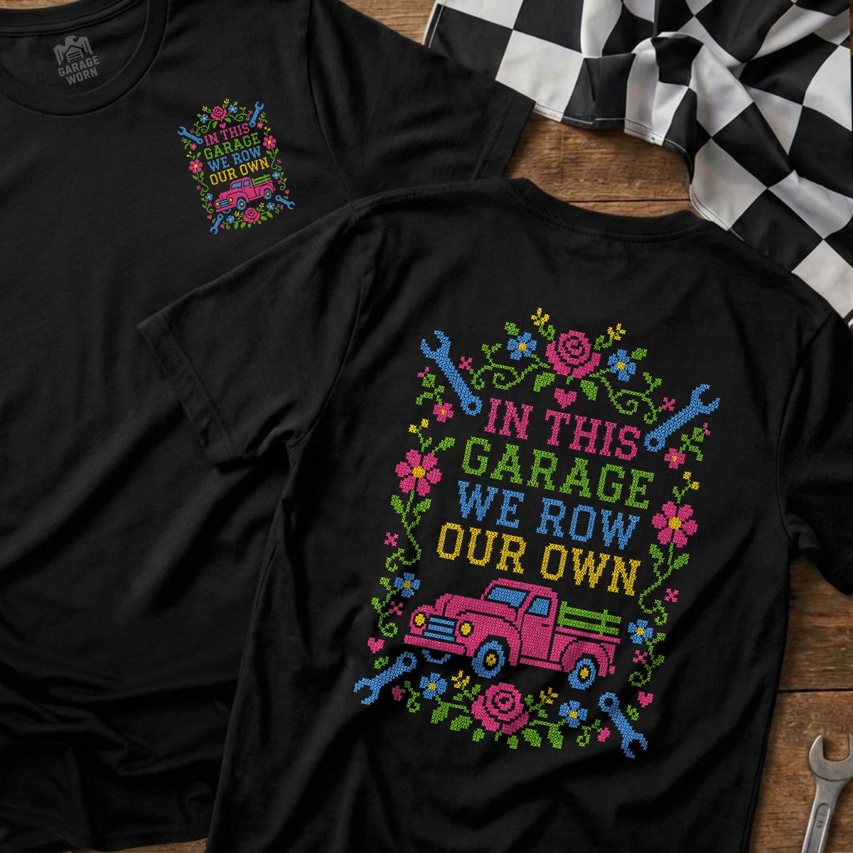 Black | Front & Back