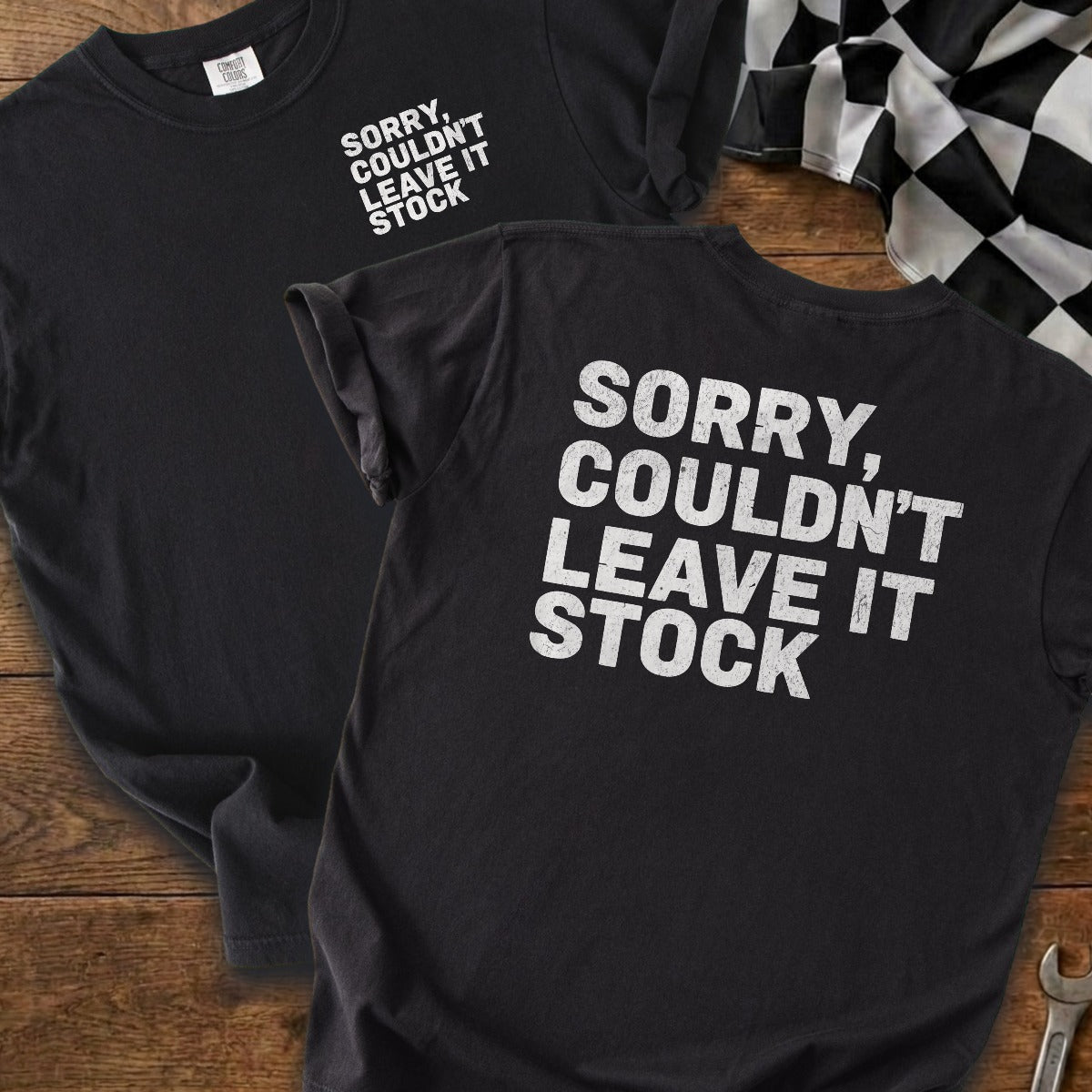 Black | Front & Back