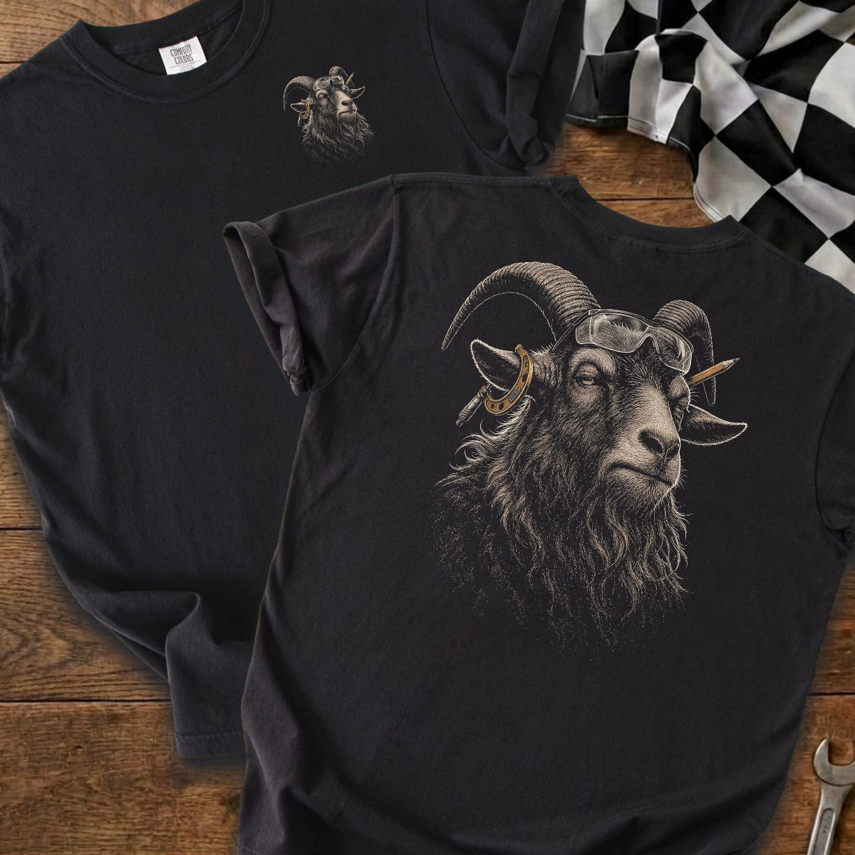 Black | Front & Back