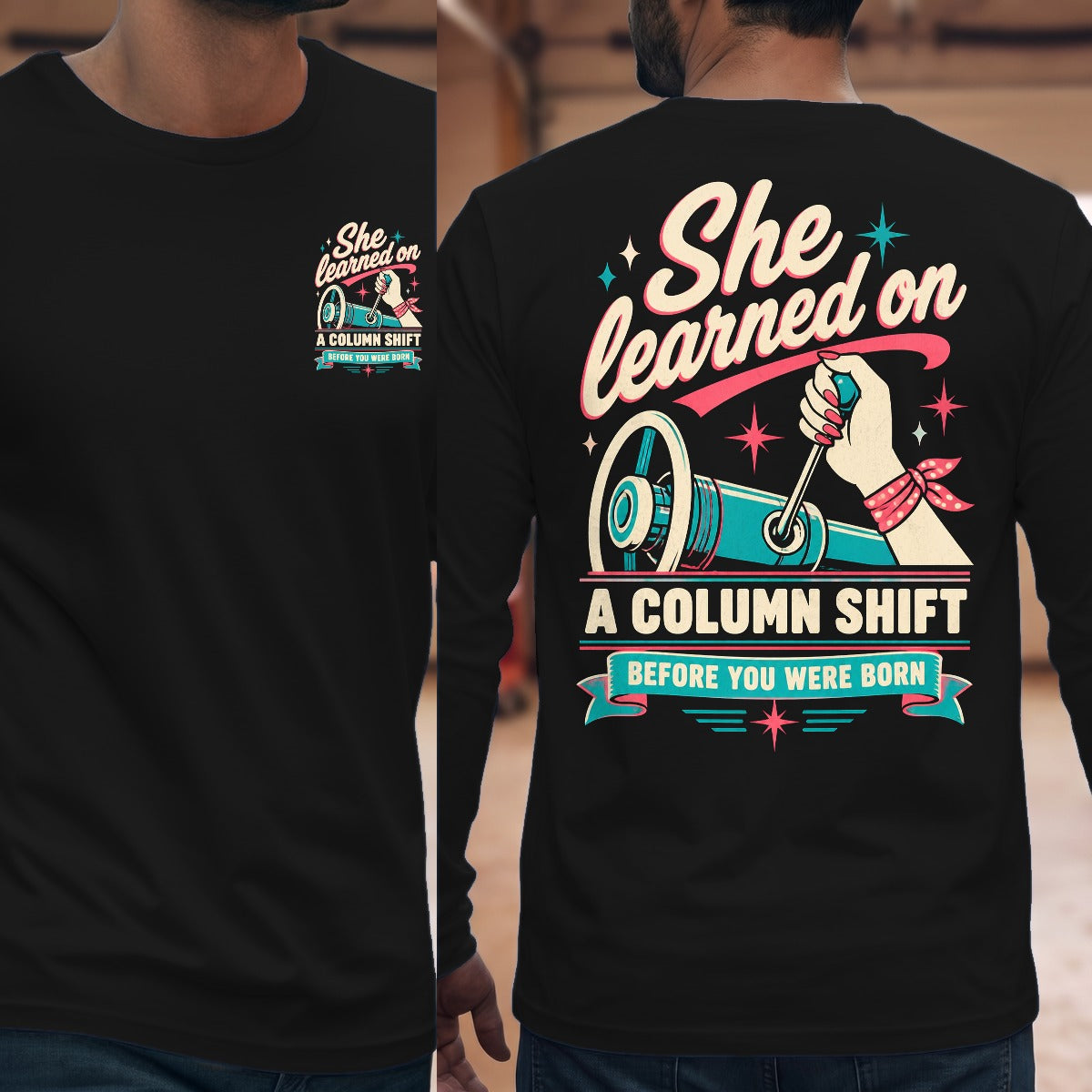 Black | Front & Back