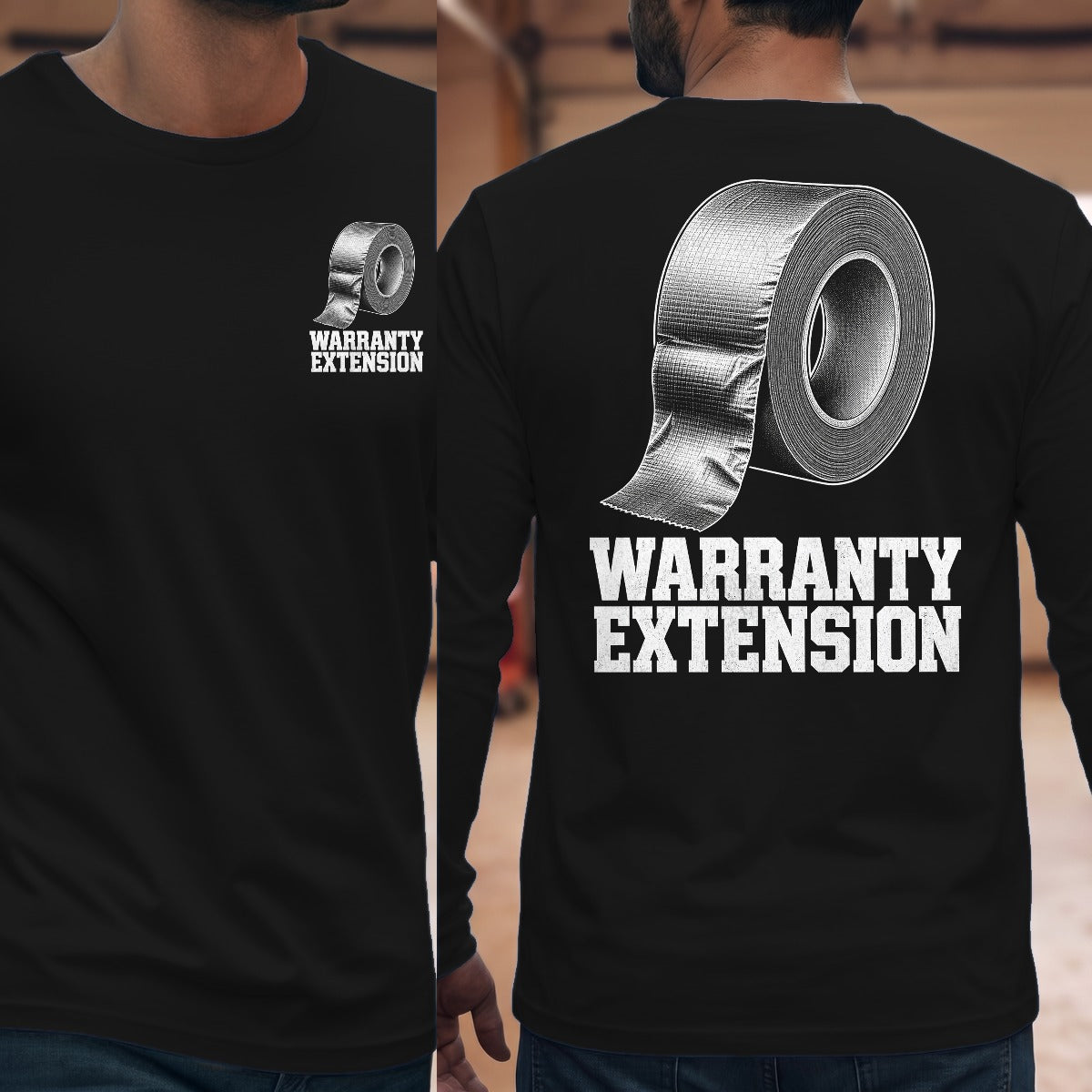 Black | Front & Back