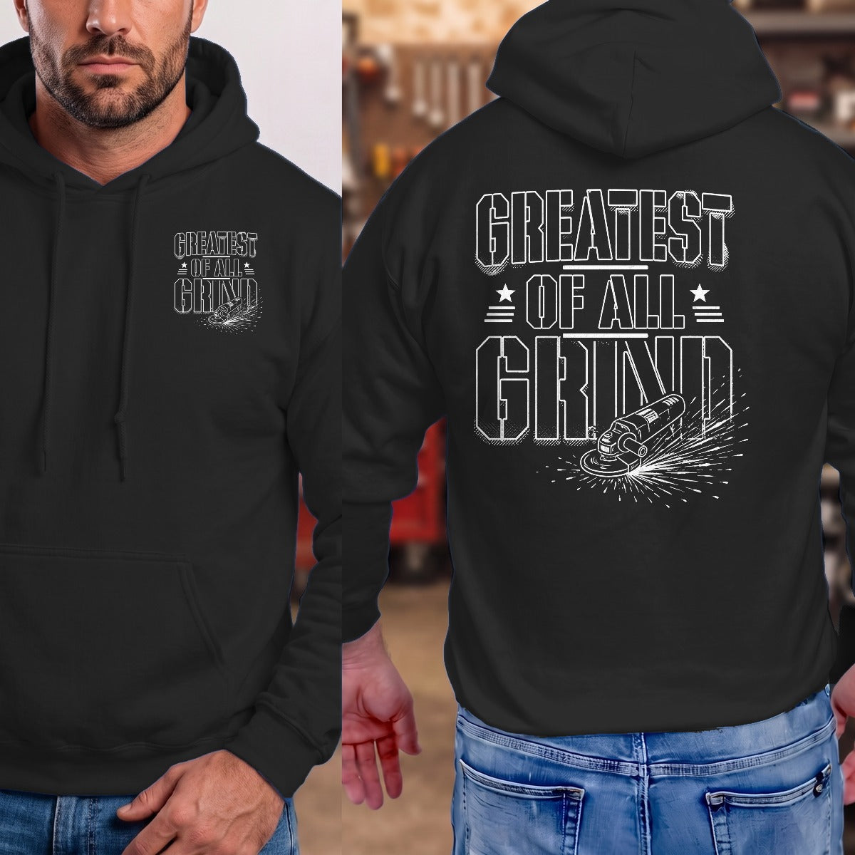 Black | Front & Back