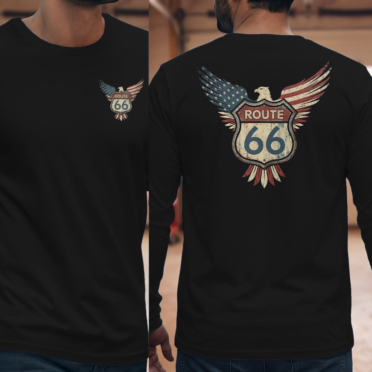 Black | Front & Back