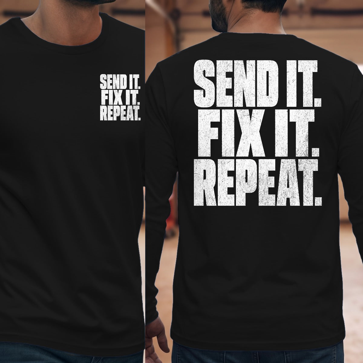 Black | Front & Back