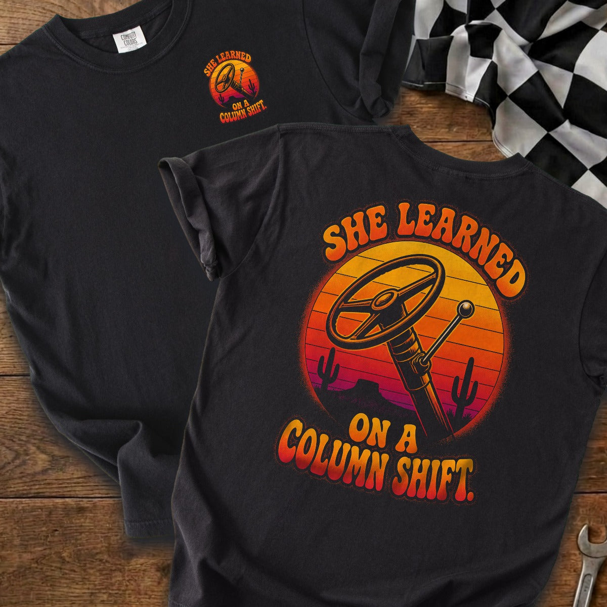 Black | Front & Back