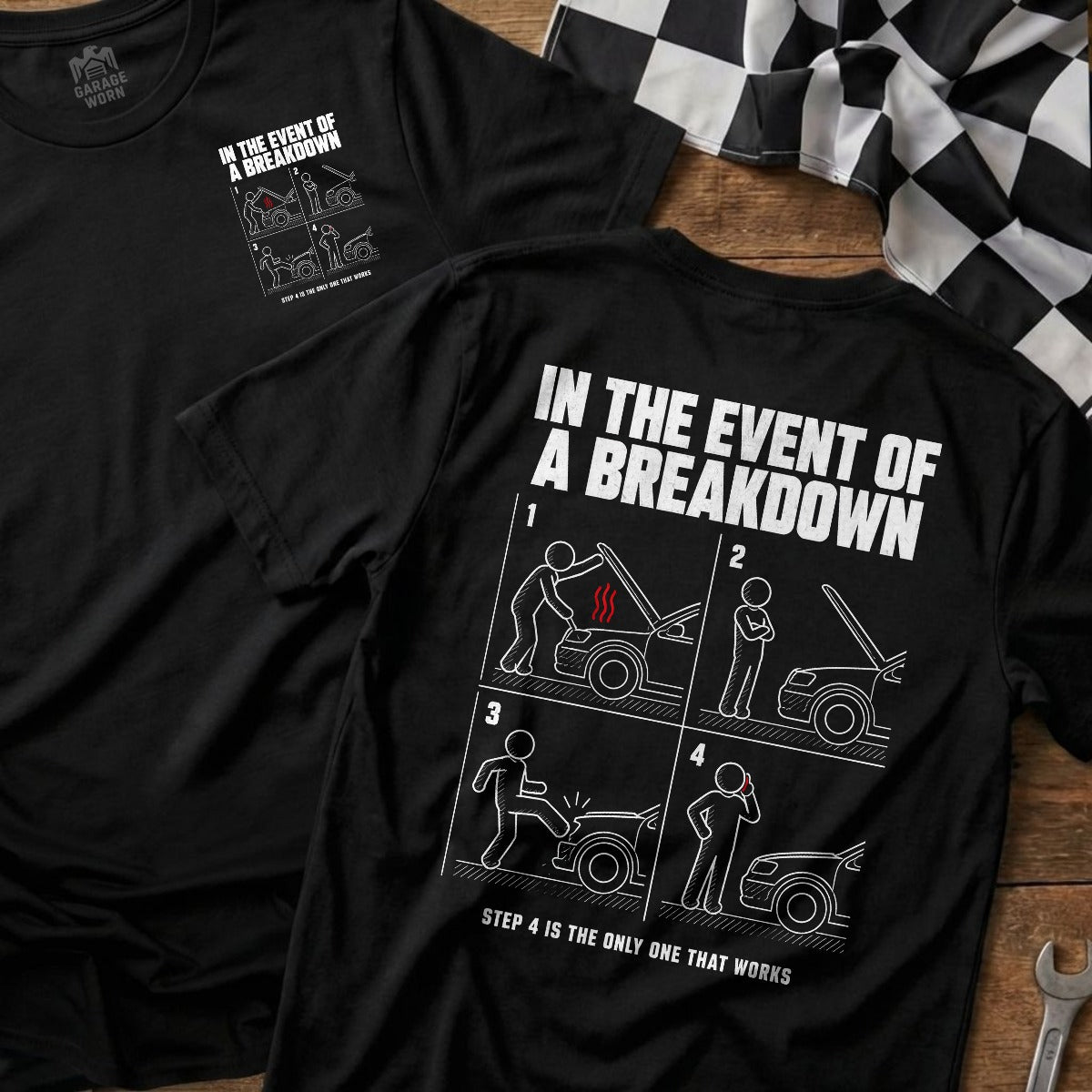 Black | Front & Back