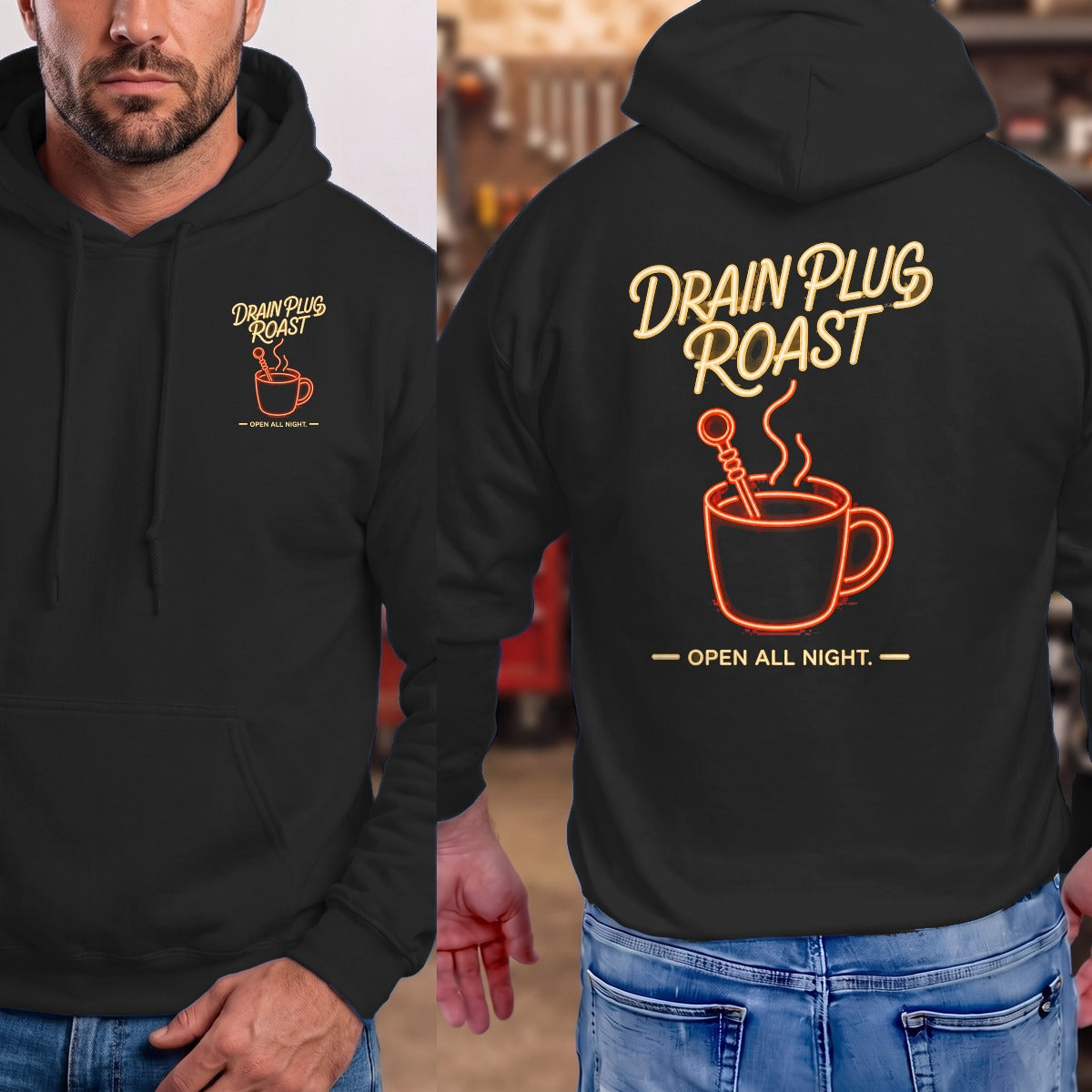 Black | Front & Back