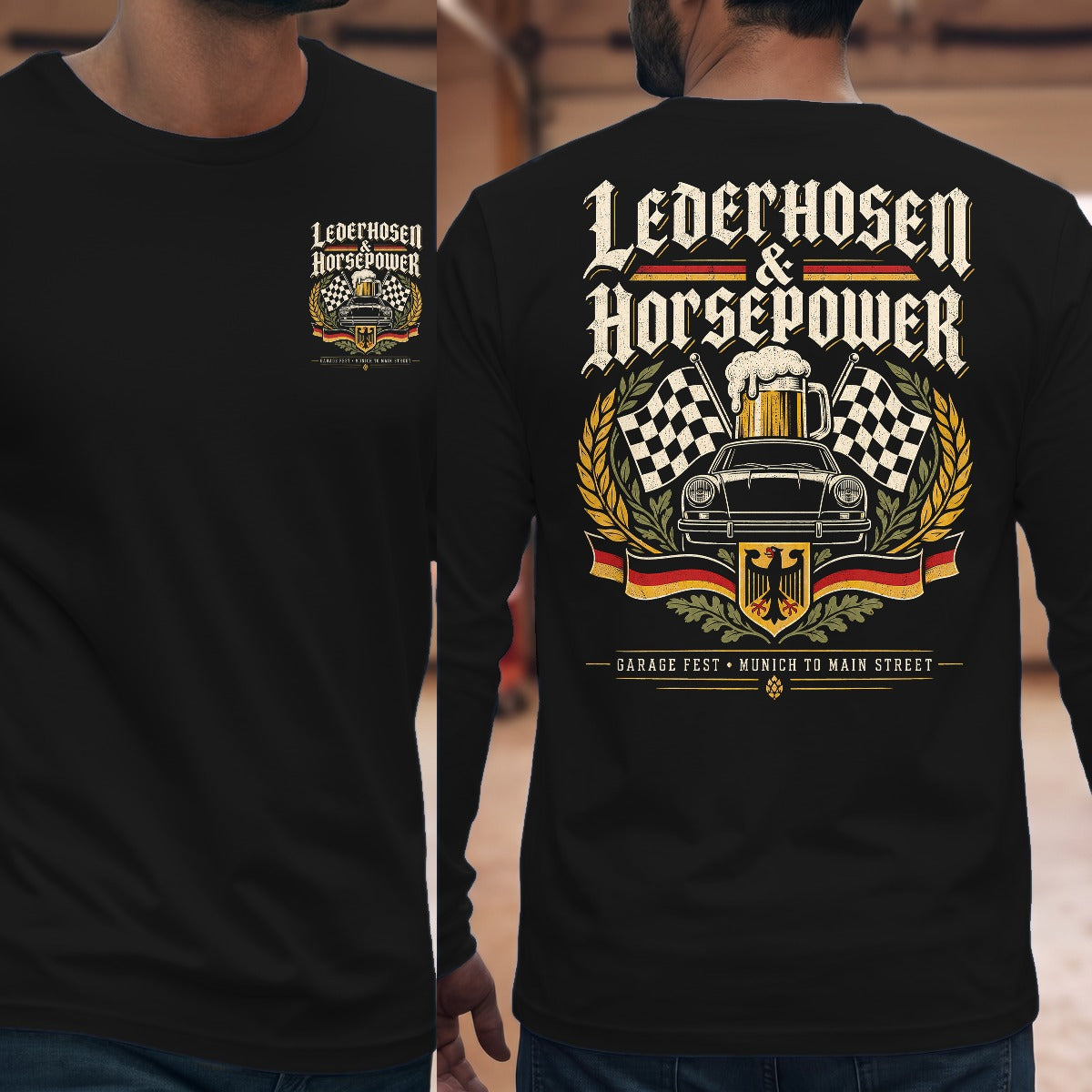Black | Front & Back