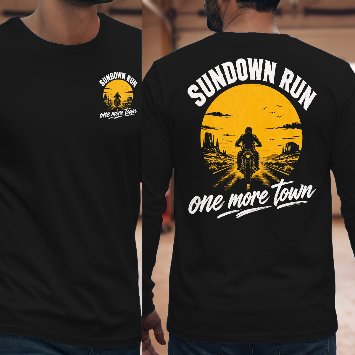 Black | Front & Back