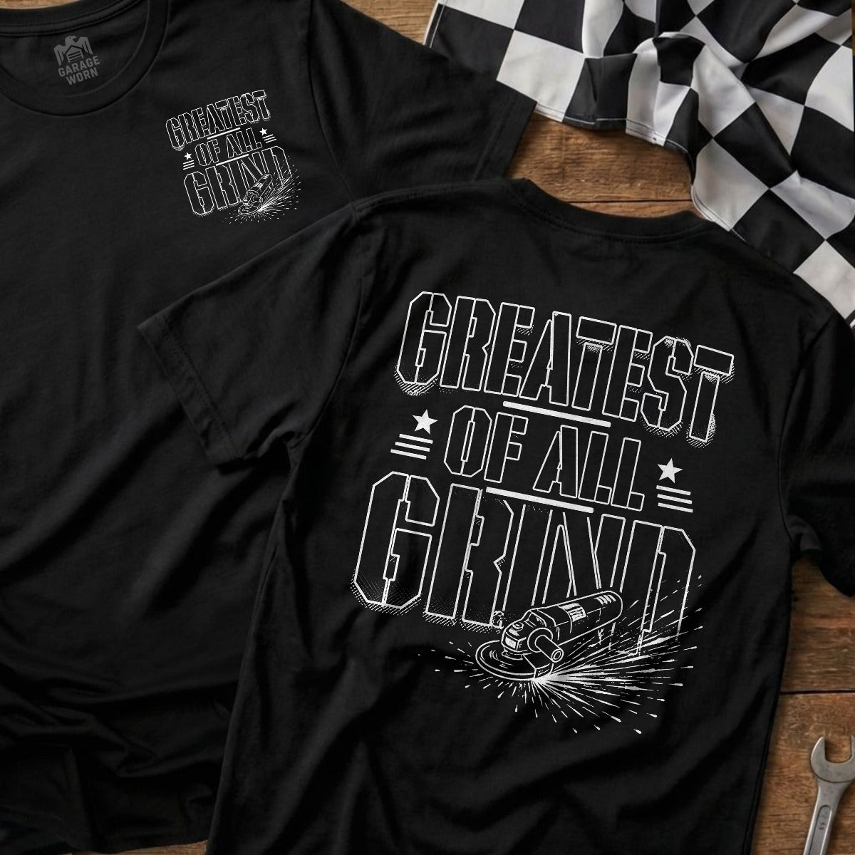 Black | Front & Back