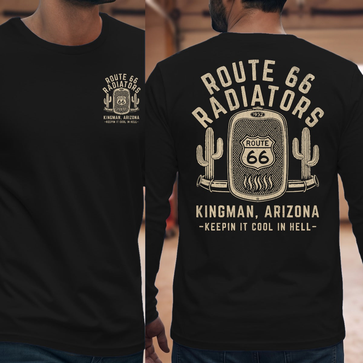 Black | Front & Back