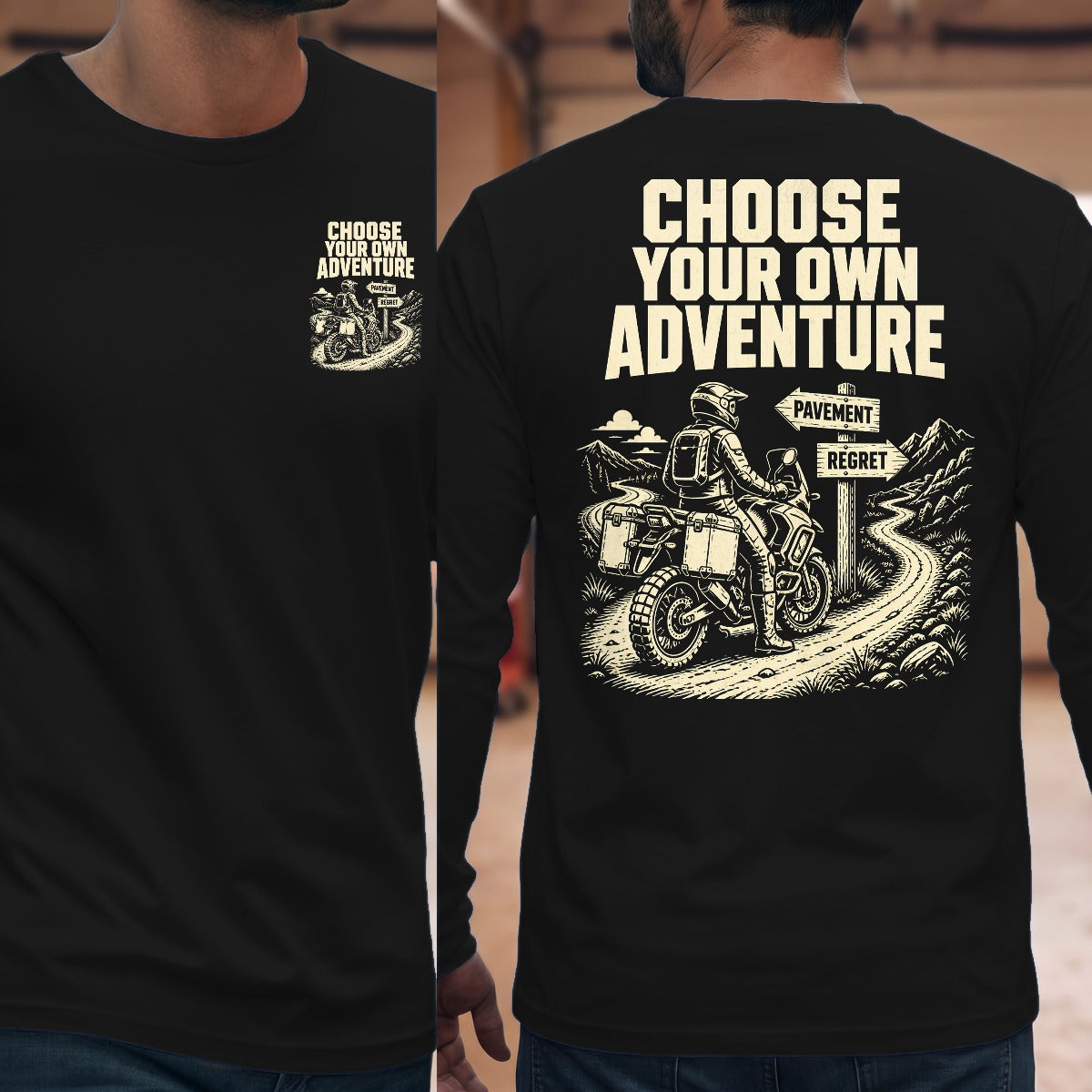 Black | Front & Back