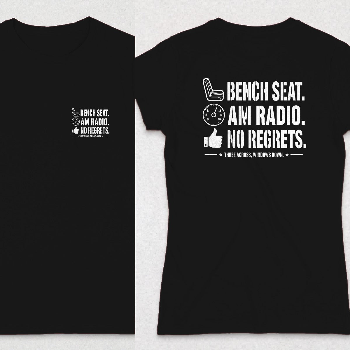 Black | Front & Back