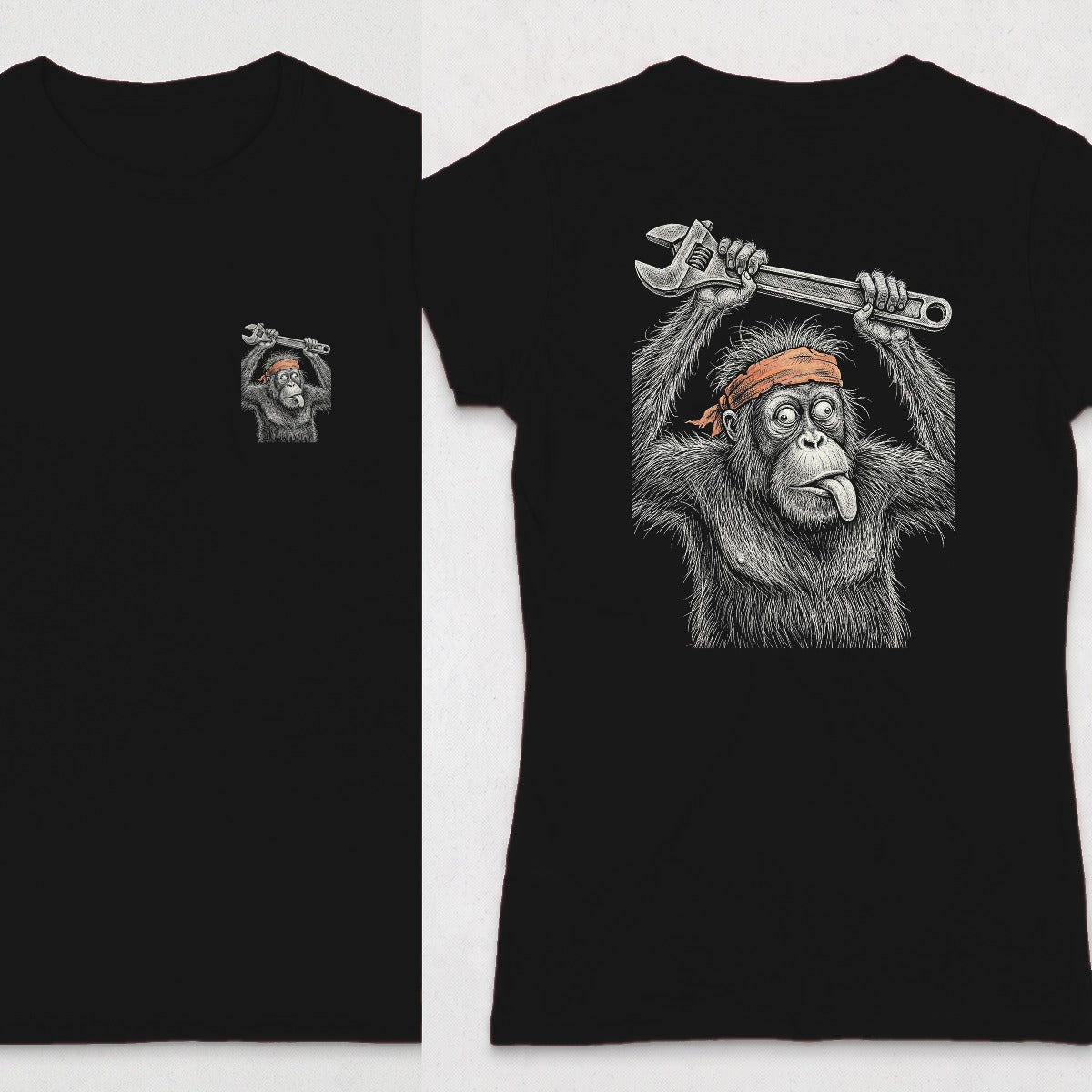Black | Front & Back