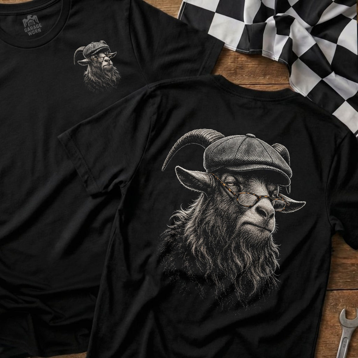 Black | Front & Back