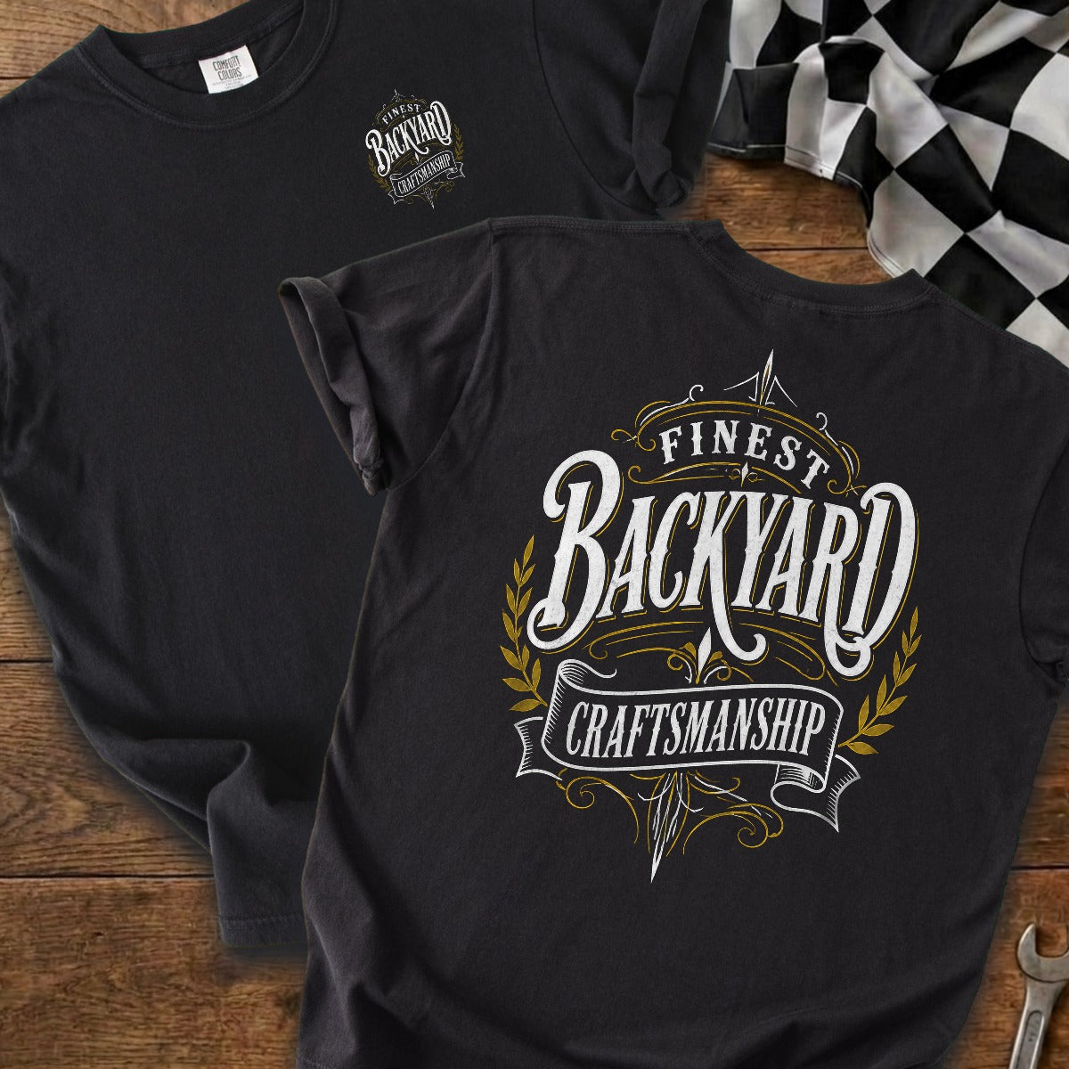 Black | Front & Back