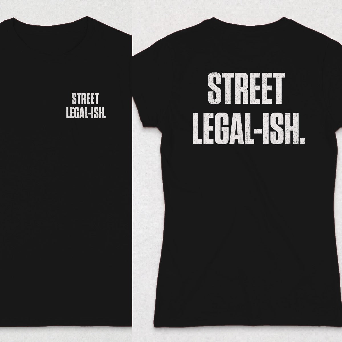 Black | Left Chest + Back