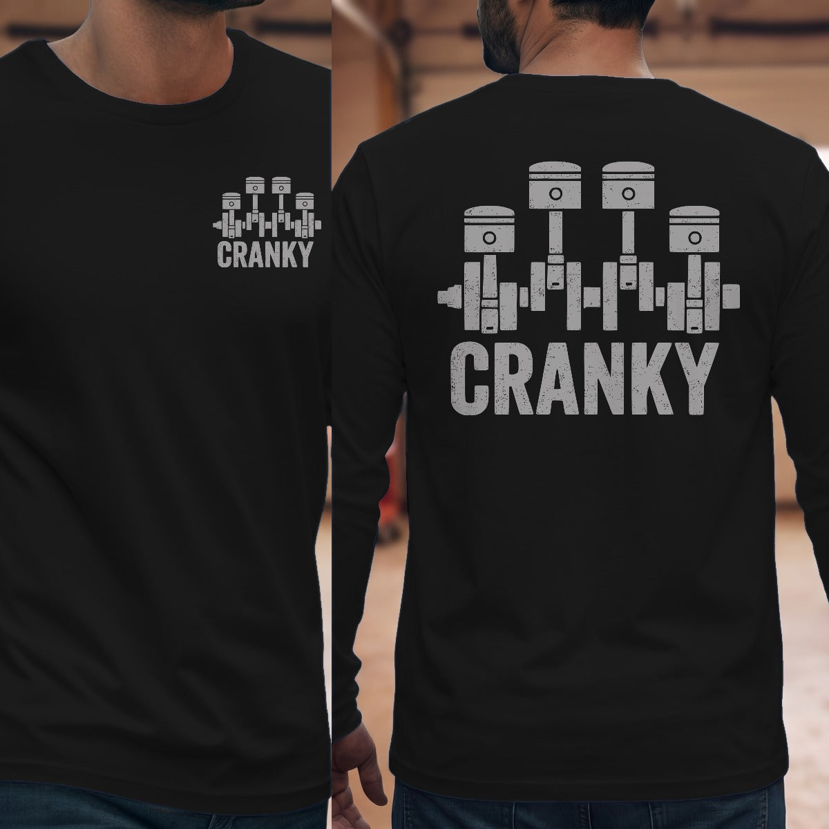 Black | Front & Back