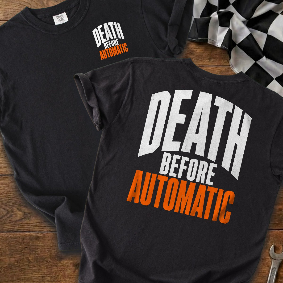 Black | Front & Back