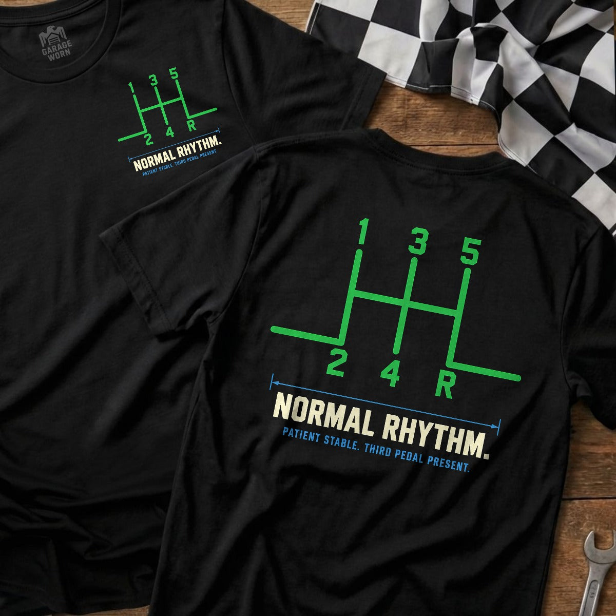 Black | Front & Back
