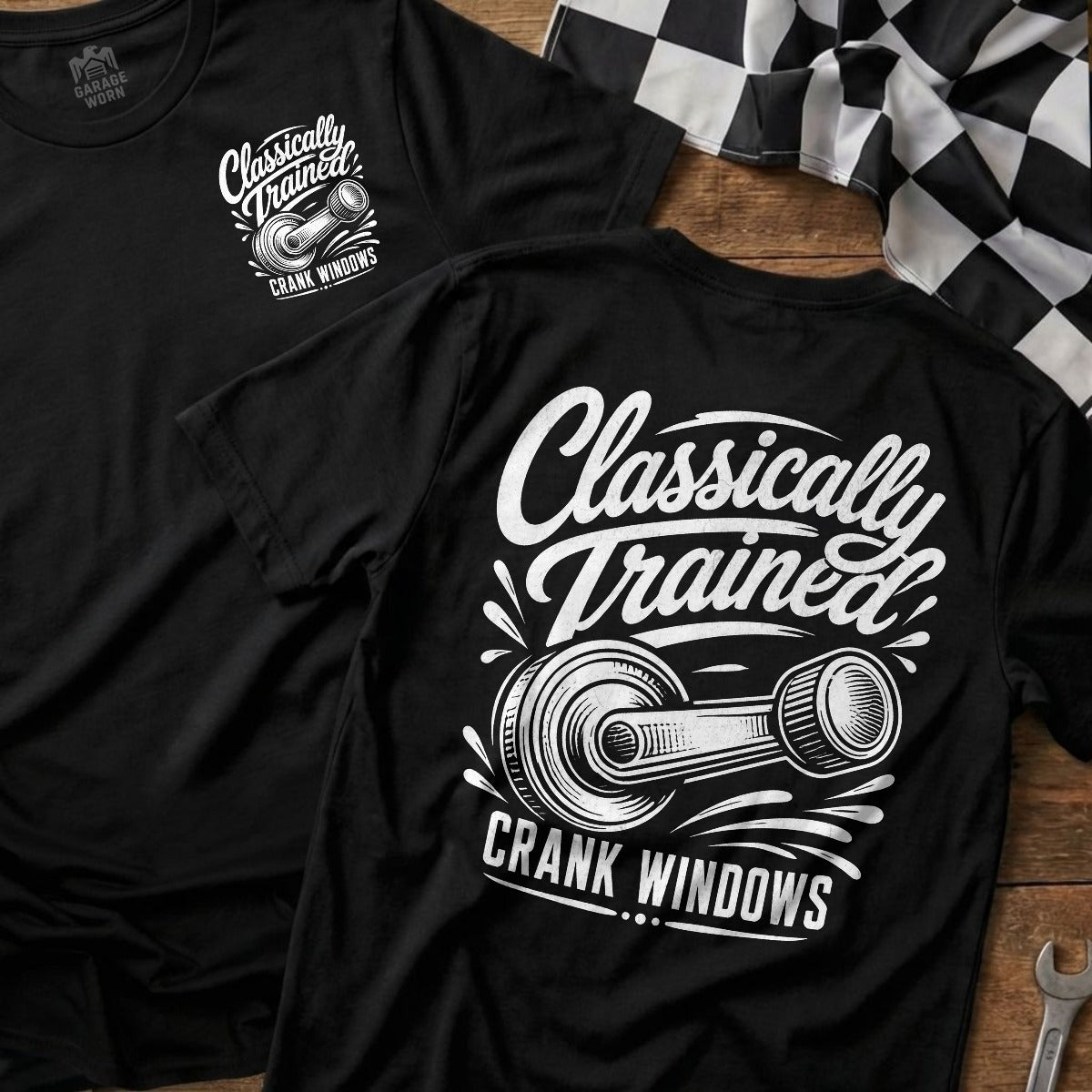 Black | Front & Back