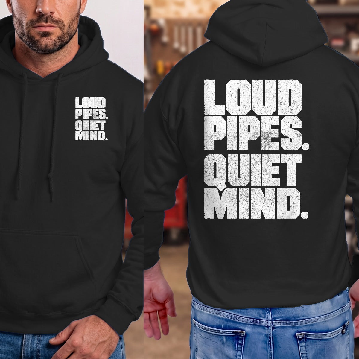 Black | Front & Back
