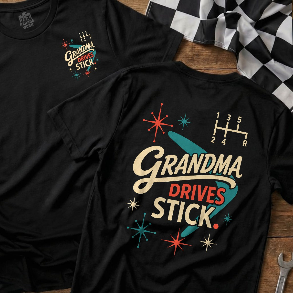 Black | Front & Back
