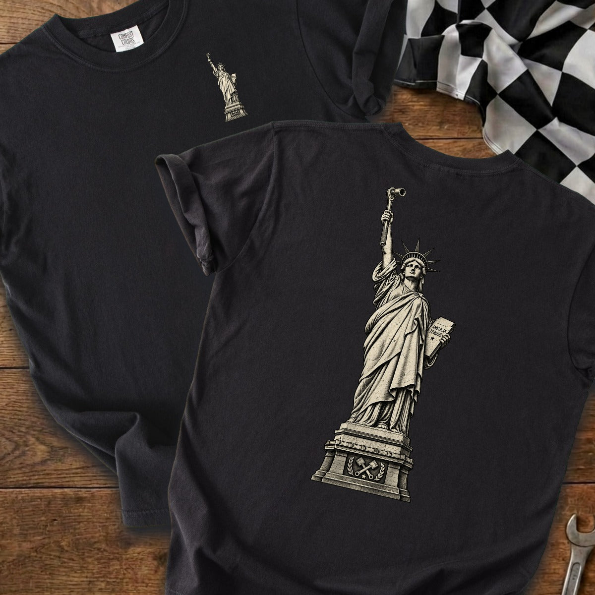 Black | Front & Back