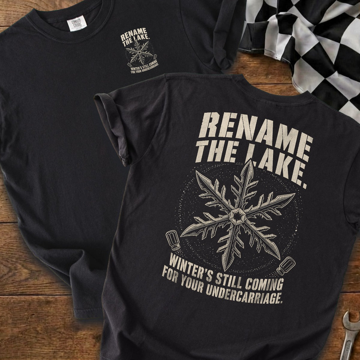 Black | Front & Back