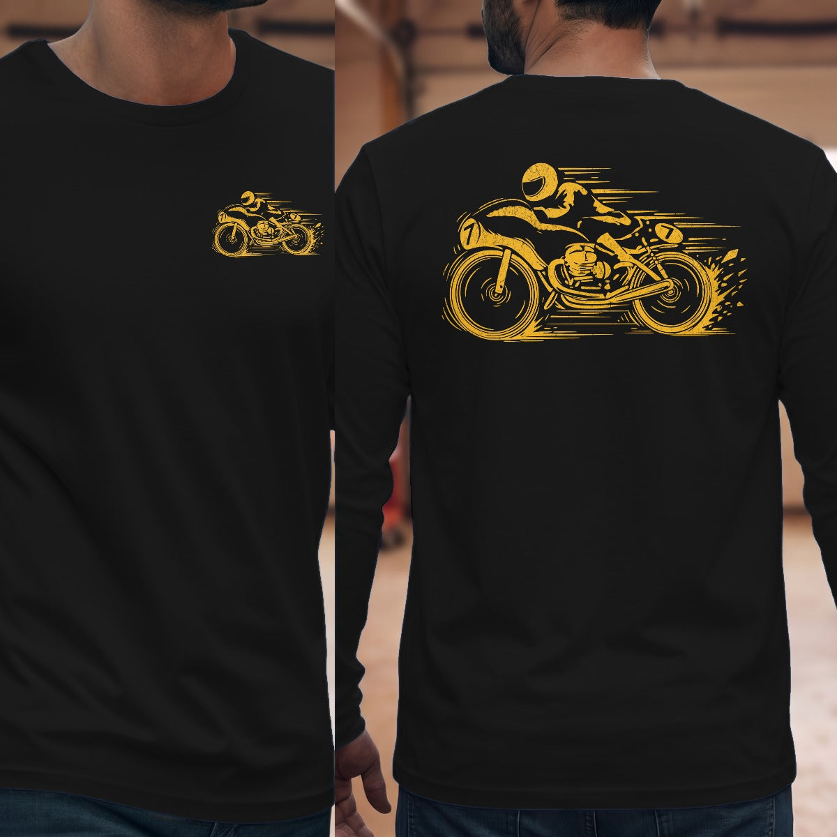 Black | Front & Back