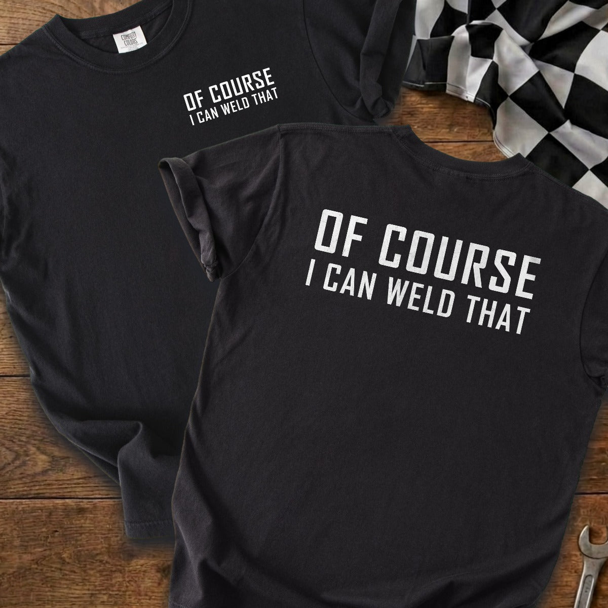 Black | Front & Back