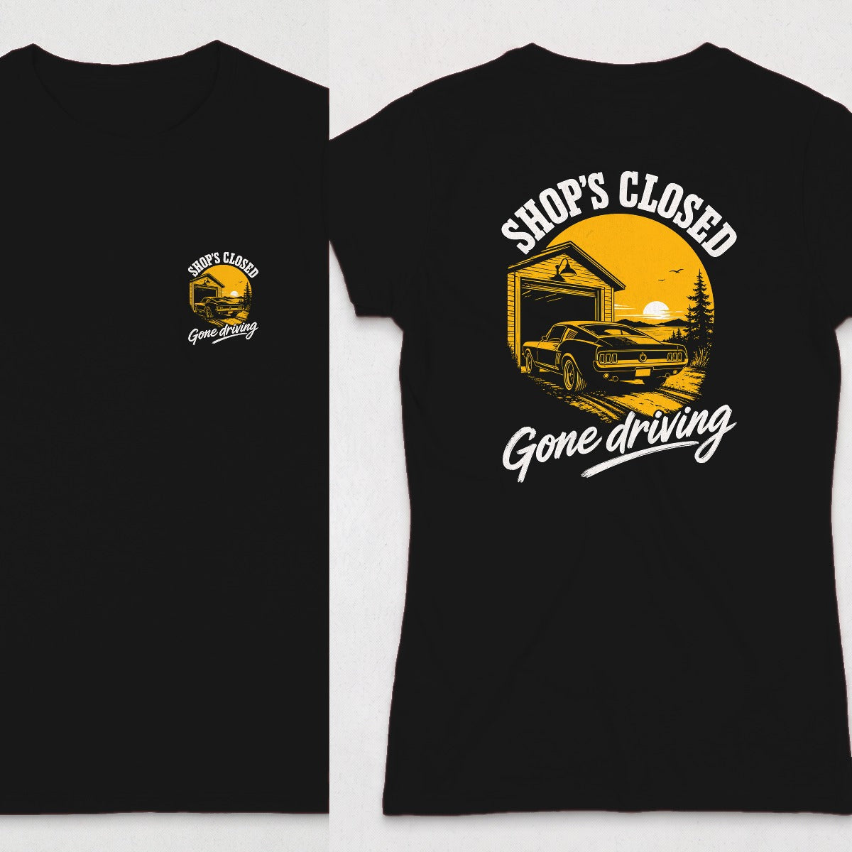 Black | Front & Back